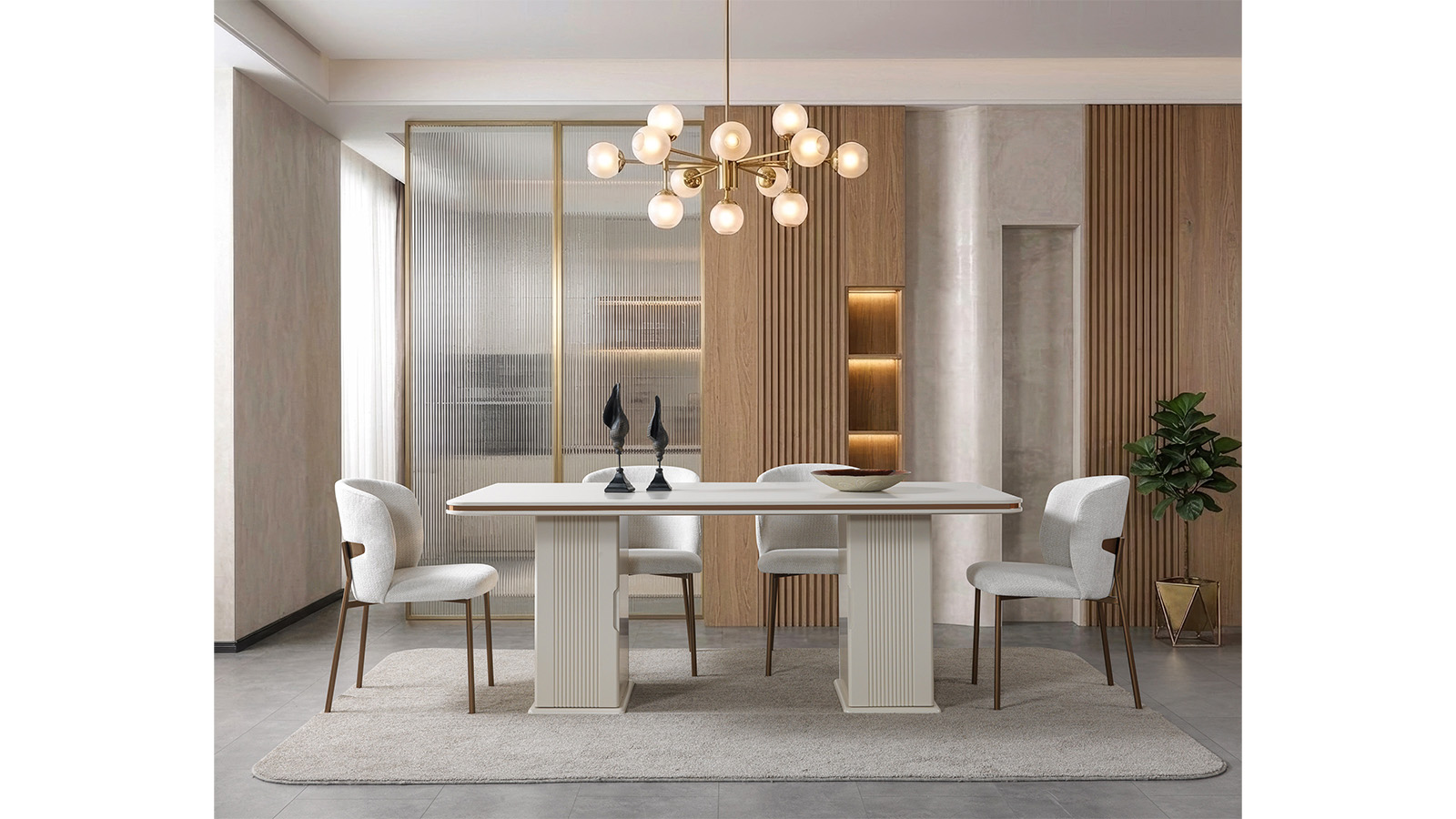 Safir Yemek Odası Takımı görünüm 10